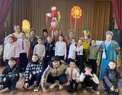 Для жителей Приволжского района провели «Масленичные забавы»