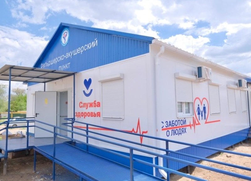 В сёлах Приволжского района продолжается строительство ФАПов