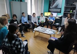Школьники Приволжского района постигают азы журналистики