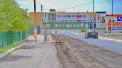 В селе Началово начат ямочный ремонт дороги