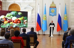 Губернатор отметил труд аграриев Приволжского района