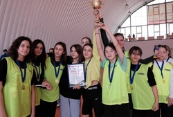 В Приволжском районе прошли соревнования по мини-футболу среди девочек