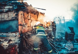 В выходные в Приволжском районе произошло сразу два пожара 
