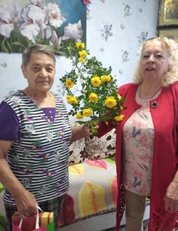 Дитя войны, ветеран труда из села Водяновка встретила юбилей