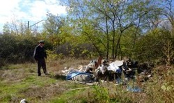 В Приволжском районе допущено захламление сельхозугодий строительным мусором 