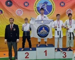Приволжские каратисты завоевали комплект медалей
