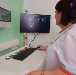 В Приволжскую районную больницу поставлен новый маммографический аппарат