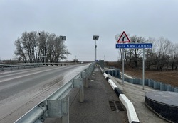 В Приволжском районе ввели в эксплуатацию мост через ерик Кафтанник 