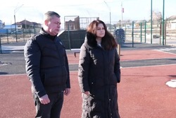 Глава Приволжского района осмотрела инфраструктурные объекты села Началово