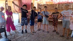 Ребят этнокультурной смены в Приволжском районе познакомили с татарской культурой