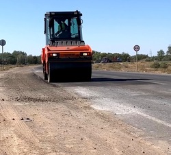В Приволжском районе ведут дорожные работы
