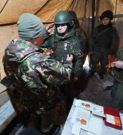 Восстановившись после ранения приволжский боец отправился на передовую