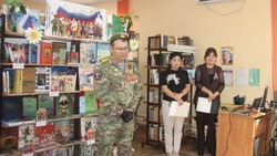 Участник СВО стал участником патриотического часа для молодых приволжан