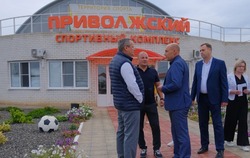 Председатель Думы Астраханской области с рабочим визитом посетил Приволжский район