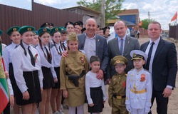 Глава Приволжского района навестил ветерана ВОВ Алию Ильясову