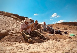В Астраханской области обследовали предполагаемые стоянки древнего человека