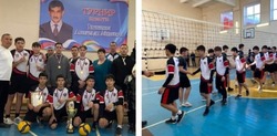 В школе Приволжского района успешно работает секция по волейболу 