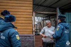 В Приволжском районе огнеборцы провели профилактический рейд