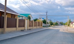 В посёлке Новоначаловский состоялось открытие дороги на улице Новая