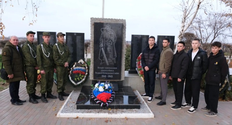 Приволжане приняли участие в закрытии Астраханской Вахты Памяти-2025