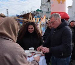 Приволжане приняли участие в масленичных гуляниях в Астрахани