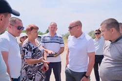 Глава Приволжского района с рабочим визитом посетил село Весёлая Грива