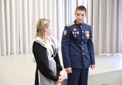 Урок мужества прошел в школе села Три Протока