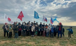 Приволжане совершили поход, посвященный 80-летию Победы в ВОВ