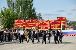 В Приволжском районе состоялся Парад Победы