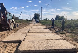 В Приволжском районе ведут работы по укреплению дорог