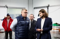 Губернатор Игорь Бабушкин посетил компанию «Белая Дача Волга» в Приволжском районе 