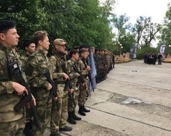 В Приволжском районе проходят военно-полевые сборы казачьей молодежи