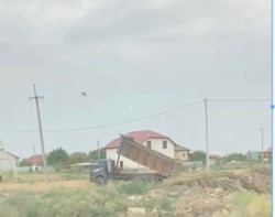 В Приволжском районе зафиксирована свалка строительных отходов 